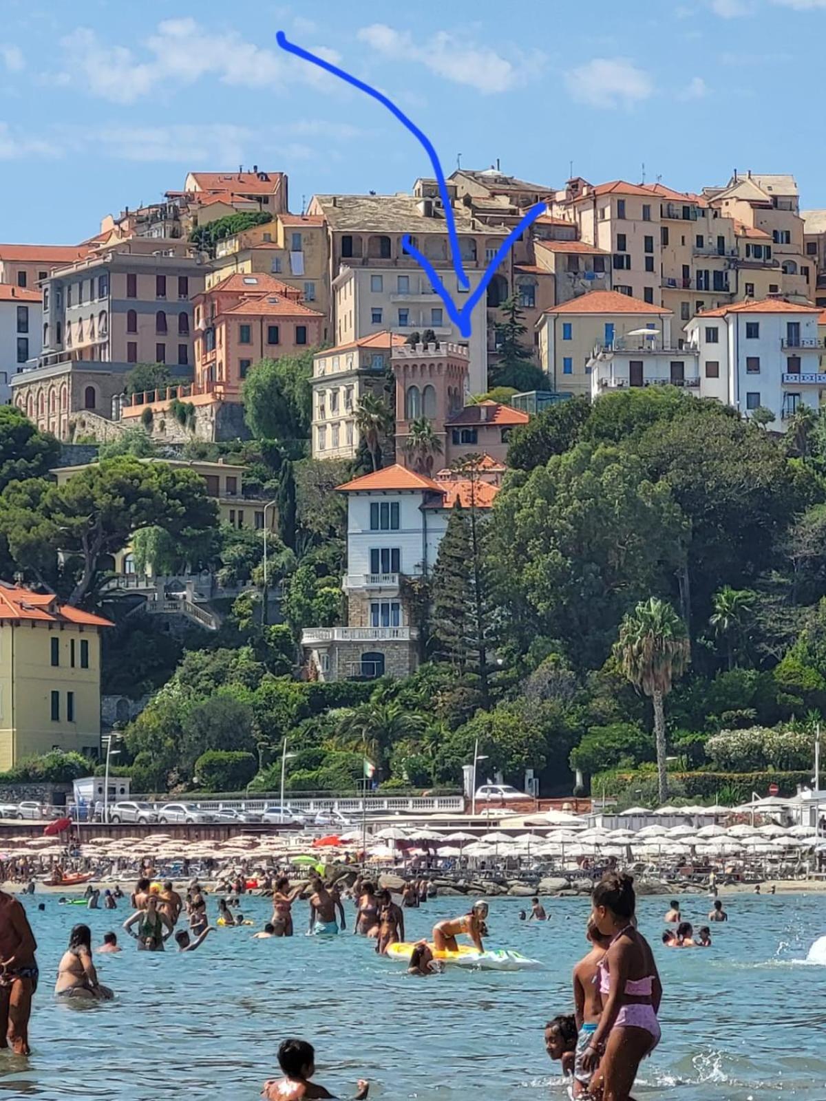 The Shell - New Interior Look But Same Old Charme 200Mt From The Sea With Garden And Parking Nearby Apartment Imperia Luaran gambar